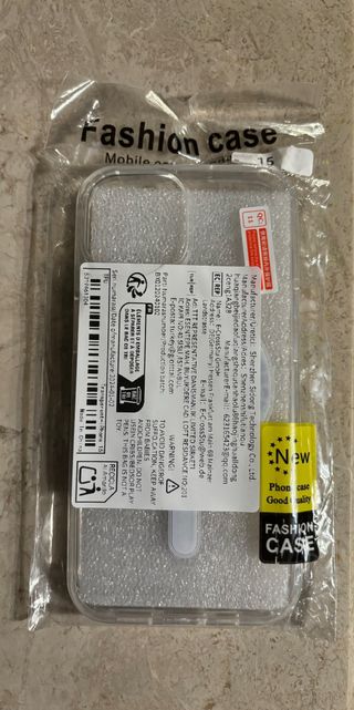 Cover iPhone 15 Trasparente MagSafe