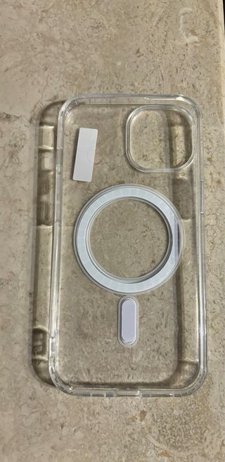 Cover iPhone 15 Trasparente MagSafe