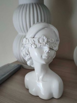 Figura Decorativa Blanca
