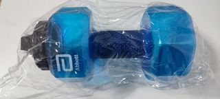 Botella de agua azul Abbott