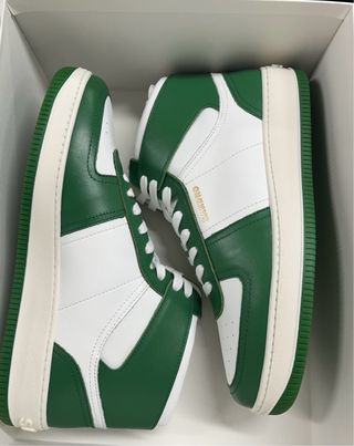 Zapatillas Sandro Paris Blancas y Verdes