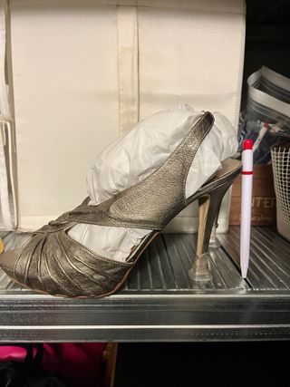 Sandalias Pedro Miralles Tacon Dorado