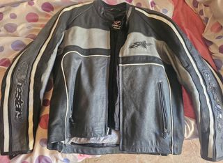 Chaqueta Moto Alpinestars Negra/Gris talla 56