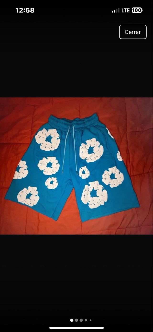 Pantalones cortos Denim Tears azules