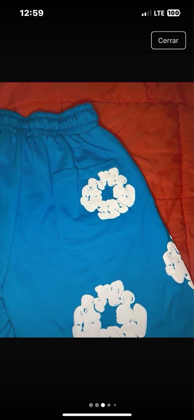 Pantalones cortos Denim Tears azules