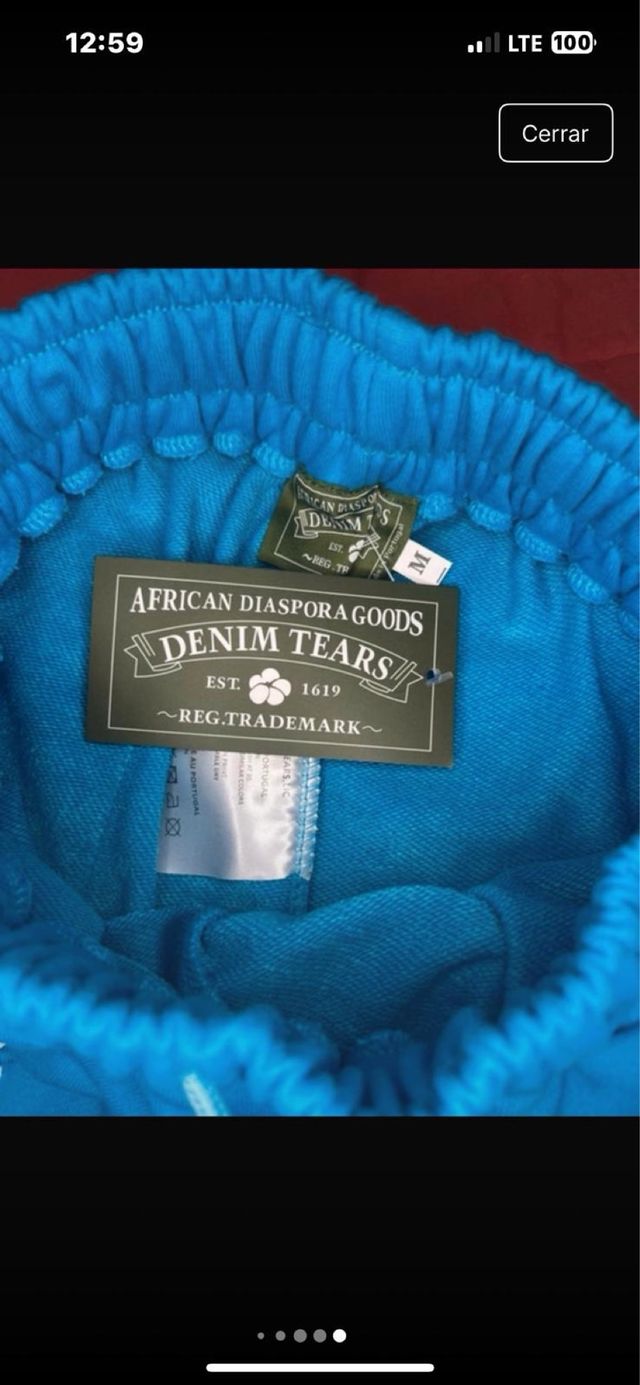 Pantalones cortos Denim Tears azules