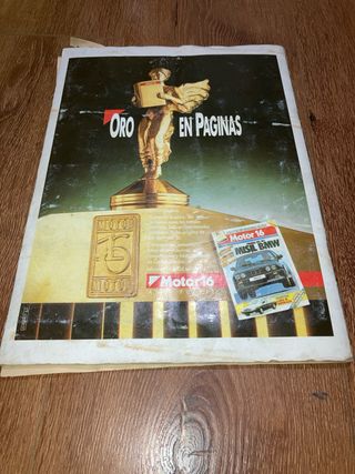 Álbum de cromos Coches Motor 16
