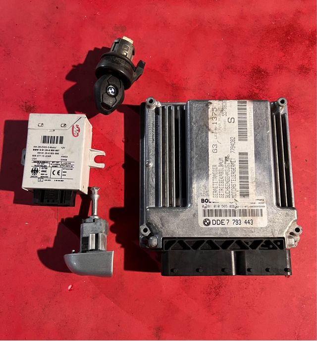 Kit EWS BMW E46 320d (Centralita, Llave, Bombín)