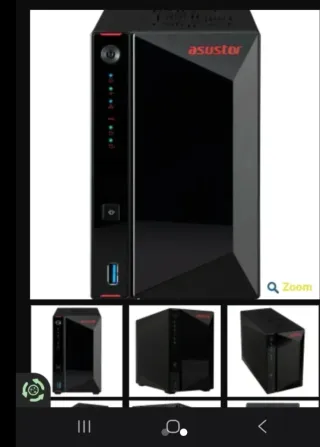 NAS Asustor AS5202T Intel Celeron 