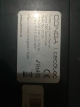 Cecotec Conga 1390 Robot Aspirador