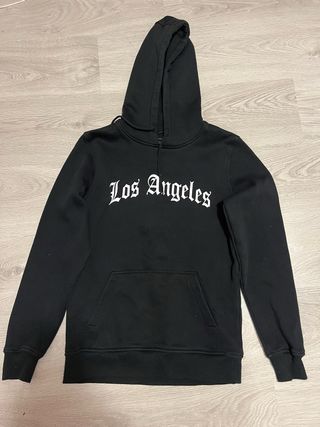 Sudadera Negra Los Angeles