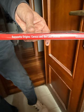 carátula de nintendo switch sin juego original