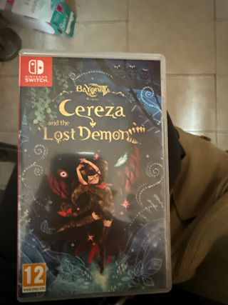 carátula de nintendo switch sin juego original