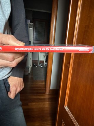 carátula de nintendo switch sin juego original