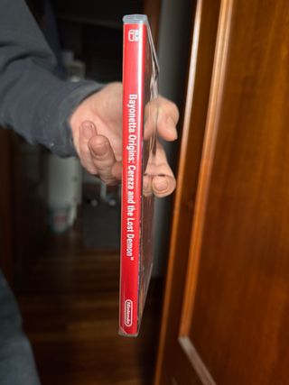 carátula de nintendo switch sin juego original