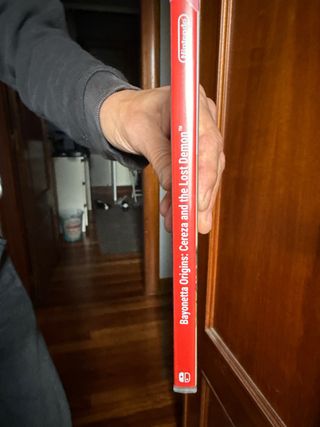 carátula de nintendo switch sin juego original