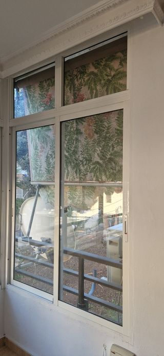 2 Ventanas de aluminio enteras