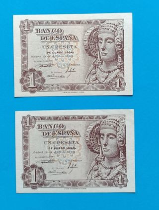 SC-1 Peseta 1948 Dama de Elche sin circular
