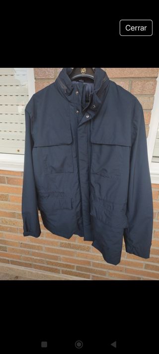 Cazadora azul hombre. 2 en una. 
