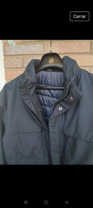 Cazadora azul hombre. 2 en una. 