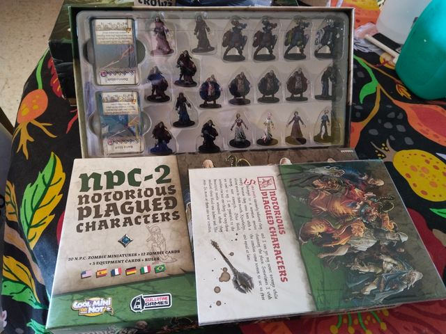 Zombicide Black Plague y Wulfsburg Expansiones