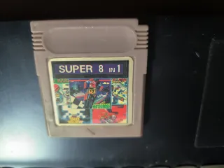 Cartucho Super 8 en 1 Game Boy
