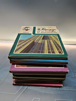 ENCICLOPEDIA DISNEY, BURU LAN, 1973. casi Completa, 10 tomos de 15