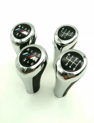 POMO PALANCA DE CAMBIO 6 MARCHAS BMW CROMADO Nuev
