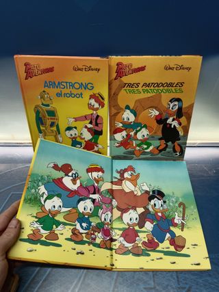 Tres cuentos,  libros,  serie pato aventuras - disney - ediciones gaviota