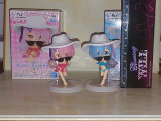 Set Figuras Anime Re:Zero Rem & Ram