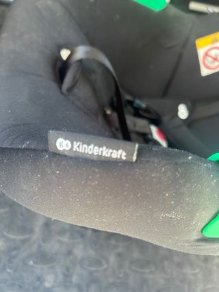 Silla de bebé Kinderkraft Negra