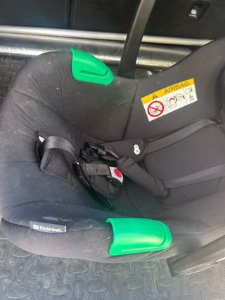 Silla de bebé Kinderkraft Negra