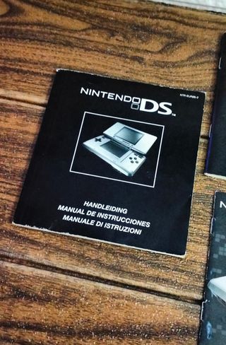 Manuales Nintendo DS Fat (Español)