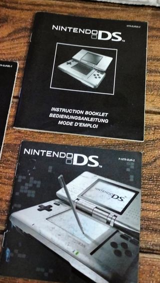 Manuales Nintendo DS Fat (Español)