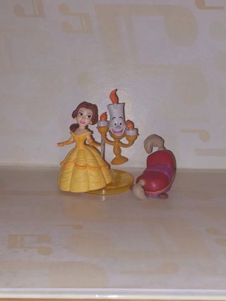 Set Figuras Disney - A Bela e o Monstro