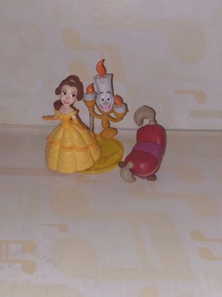 Set Figuras Disney - A Bela e o Monstro
