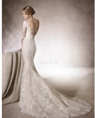 Vestido de Novia Encaje Sirena
