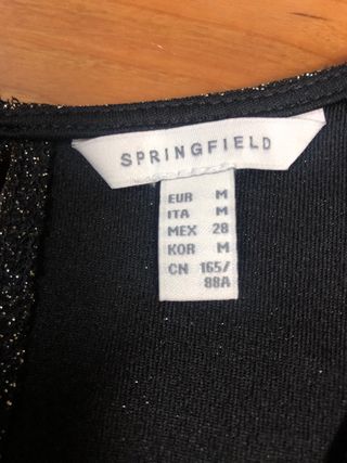 Vestido elegante con brillo