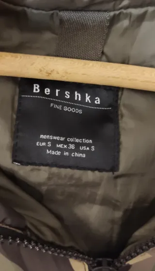 Sudadera militar hombre Bershka nueva.