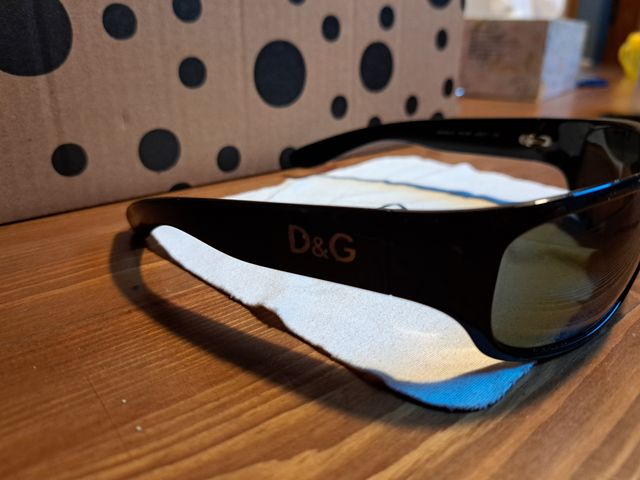 Occhiali D&G neri usati pochissimo
