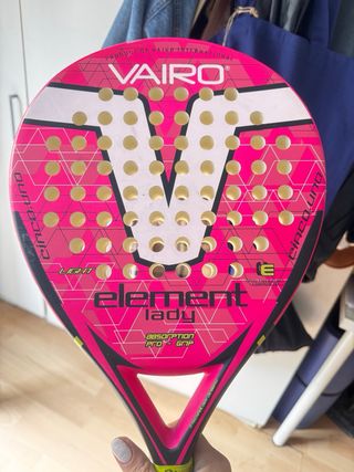 Raquetas de pádel Vairo y Vision + pelotas