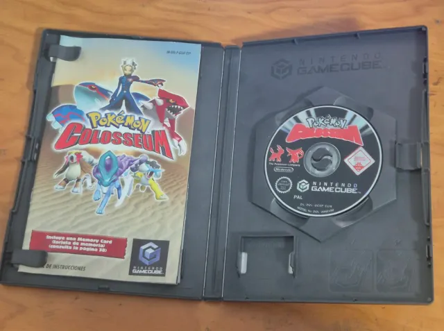 Pokemon Colosseum Nintendo GameCube+ Stickers M.C.