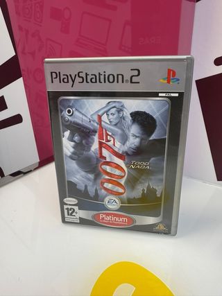 Videojuego PS2 todo o nada 007