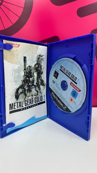 Videojuego PS2 Metal Gear Solid 2