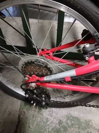 Bicicleta plegable Btwin casi sin uso