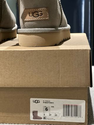 Botas UGG W Bailey Bow II 1016225