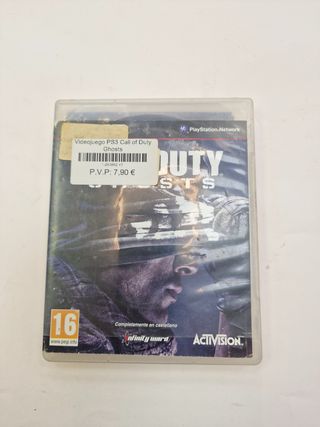 Videojuego PS3 Call of Duty Ghosts