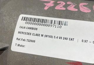 722666 caja mercedes-benz clase m 5.4 v8 24v 97110