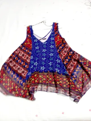 Blusa Desigual Talla XL Multicolor
