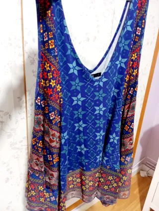 Blusa Desigual Talla XL Multicolor